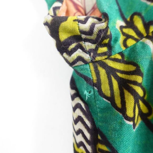 Dema Womens Abstract Floral Cotton Dress Medium - Picture 11 of 11